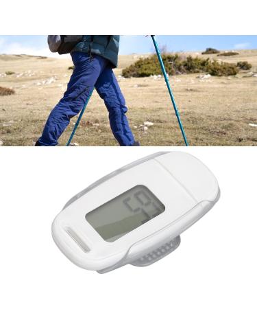 Tyenaza Precise Pedometer & Step Counter - Large Digital Display for Travel & Sports (White) - Buy Now! - Buy Online on GoSupps.com