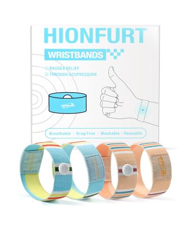 Nausea Relief Motion Sickness Bands Sea Sickness Wristbands Motion Sickness (Cruise Plane) Morning Sickness Anti Nausea Relief Wristband Bracelets for Pregnant Women and Adult Kids(Medium) M-yellow
