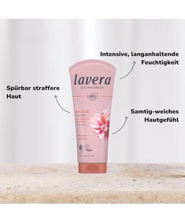  lavera lavera My Age Body Milk - For mature skin - Soft and velvety feel - Moisturizing and regenerating - Vegan - Natural cosmetic - 200 ml - Buy Online on GoSupps.com