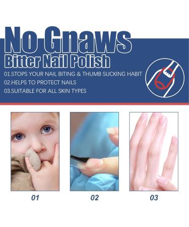 Anti Nail Biting Polish Stop Nail Biting Polish Long Lasting for Home - Buy Online on GoSupps.com