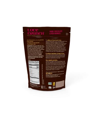 Nature's Path Love Crunch Dark Chocolate & Red Berries Granola - Organic 11.5 oz - Buy Online on GoSupps.com