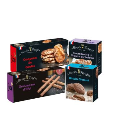 Assortment of cakes and sweet biscuits: 4 artisanal specialties from the South-West