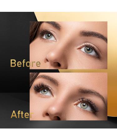 Magnetic Eyelashes Larbois 5 Pairs Natural Look with Magnetic Eyeliner - Waterproof & Long-Lasting - Self-Adhesive & Reusable Fake Eyelashes Kit with Applicator and Tweezers - A-Black - Buy Online on GoSupps.com