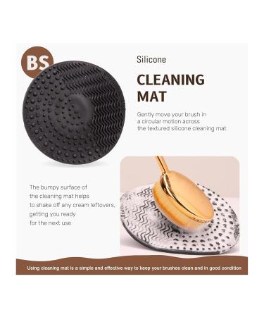 Sunscreen Brush Set - Portable Sunblock Applicator for Kids & Families | Child-Safe Face & Body Protection in Black/Rose Gold - Buy Online on GoSupps.com