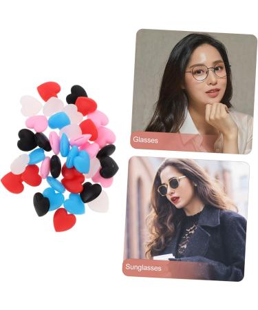 Healeeved 100 Pairs Anti-Slip Glasses Covers | Rubber Ear Holders Cushions & Hooks | Portable Stable Support in 5 Colors - Buy Online on GoSupps.com