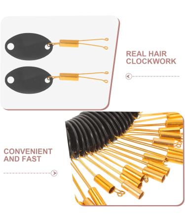 Baluue 1 Set Hair Color Sample Ring Hair Colors Ring Hairdressing Hair Extension Hair Color Samples Buckle - Buy Online on GoSupps.com