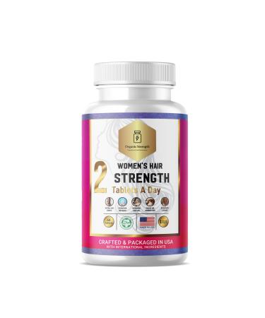 Women's Hair Strength 2 Tablets A Day Halal Vitamins 30 Servings