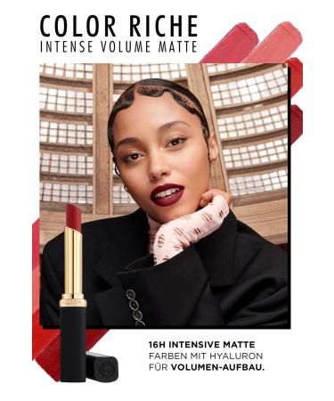 L'Or al Paris Color Riche Intense Volume Matte Lipstick 241 Le Coral Irreverent - Powdery Matte Finish & 16-Hour Wear 1.8g (1 Pack) - Shop Internationally! - Buy Online on GoSupps.com