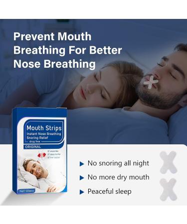 iTecFreely Mouth Tape for Sleeping - 120 Pcs | Advanced Snoring Solution | Improve Sleep Quality | Fast & Effective - Buy Online on GoSupps.com