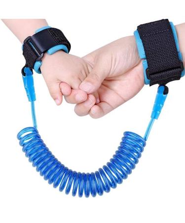 Anti Lost Wrist Link for Toddlers, Toddler Leash Wrist Baby Safety Leashes Wrists for Kids,Boys, Child (2M, Blue)
