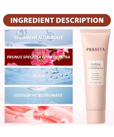 Purifying Exfoliating Gel, Facial Exfoliator Cleanser, Exfoliating Face Scrub, Exfoliating Gel Scrub for Face, Gentle Exfoliating Facial Cleanser for All Skin Types, Cleans Dirt & Oils (2 PCS) 2 1.17 Ounce (Pack of 2) - Buy Online on GoSupps.com