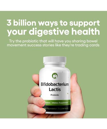Bifidobacterium Lactis Probiotic Supplement 240 Tablets 3 Billion CFU Probiotics for Men & Women Supports Intestinal Digestive & Gut Health (240 Bifidobacterium Lactis) Bifidobacterium Lactis 1 Count (Pack of 240) - Buy Online on GoSupps.com