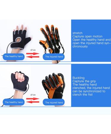 Finger Training Robot Gloves Finger Rehabilitation Trainer Hand Rehabilitation Traning Splint for Finger Trainer(Right Hand) Finger Training Device(M) - Buy Online on GoSupps.com