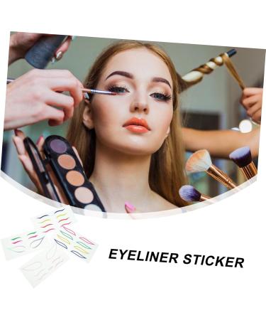 DRESSOOS 4Sets Creative Eyeliner Sticker Paper Eyeliner Sticker Eye Line Sticker - Buy Online on GoSupps.com