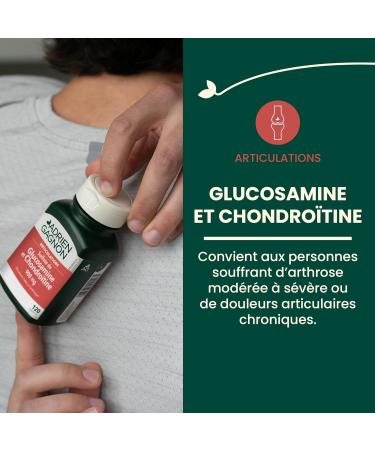 Adrien Gagnon - Glucosamine + Chondroitin 900 mg for Joint Pain Relief 120 (80+40 Bonus) count - Buy Online on GoSupps.com