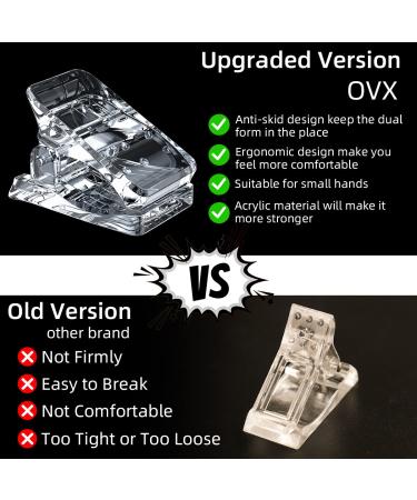 Weiyi 20 Nail Tip Clips - Quick Polygel Nail Shape Tool for Easy Nail Art & Extensions - Buy Online on GoSupps.com