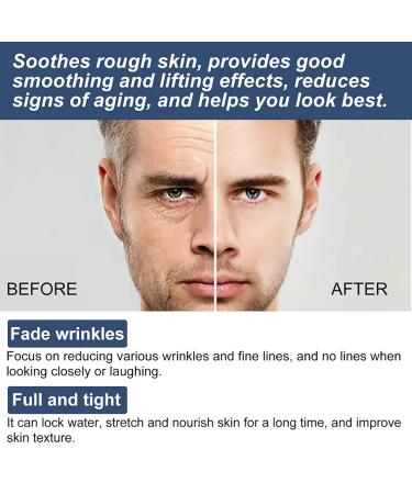 Bamugoo 3 PCS Men's Face Cream - Anti-Aging Moisturizer for Men, Reduce Wrinkles, Dark Spots, and Eye Bags - All Skin Tones - Buy Online on GoSupps.com