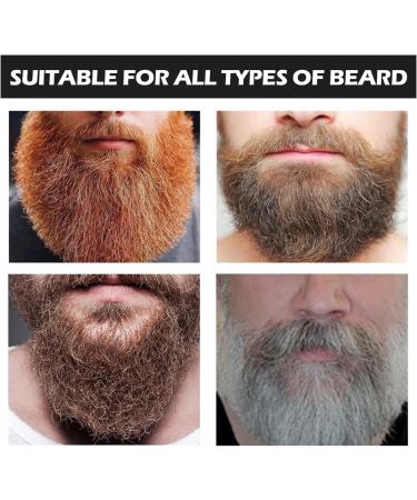  MagiSel Beard Shampoo 3-in-1 Beard Dye for Hair Beard Care Repair Natural Black Hair Dye Natural Gray Coverage Hair Dye Treatment 100ml - Buy Online on GoSupps.com