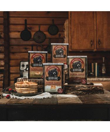 Kodiak Cakes Protein Pancake Mix Buttermilk 20oz (Pack of 3) - High Protein Flapjack & Waffle Mix - Buy Online on GoSupps.com