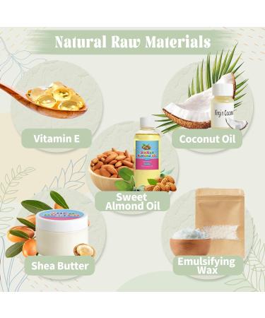 JUYRLE Body Butter Making Kit- Shea Butter Lotion Making Kit DIY Crafts for Adults with Coconut Oil Organic Shea Butter Natural Whipped Coconut Oil Body Butter Maker Skin Care Gifts for Women - Buy Online on GoSupps.com