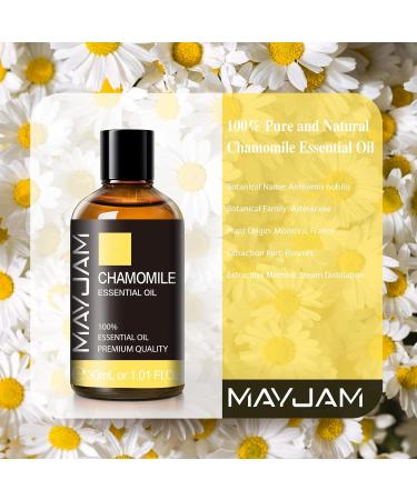 MAYJAM Chamomile Essential Oil 30ML for Diffuser & DIY Home Wardrobes - Pack of 1 - Buy Online on GoSupps.com