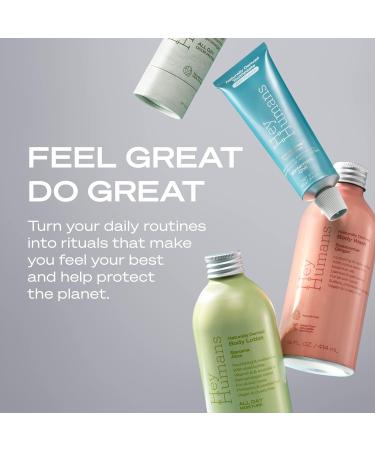 Hey Humans Banana Aloe Vegan Deodorant | Coconut Oil & Shea Butter | Aluminum-Free, All Day Odor Protection | Earth-Friendly 2 oz - Pack of 3 - Buy Online on GoSupps.com
