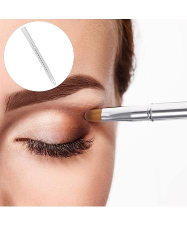 Beavorty double ended lipstick brush lip makeup brush lipstick applicator wands eyeshadow makeup beauty tool travel size lip brush applicator brush aluminum alloy portable Miss Silver - Buy Online on GoSupps.com