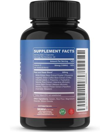 MAV Nutrition Night Time Fat Burner - 60 Capsules | Sleep & Slim for Better Results - Buy Online on GoSupps.com