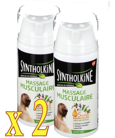 Syntholkine Cream Massage Gel 2x75 ml | Effective Pain Relief & Muscle Recovery | Shop Internationally Now - Buy Online on GoSupps.com