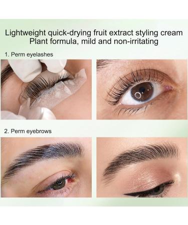 Lash Glue Balm - Natural Avocado Purslane Eyelash Lifting Adhesive 0.28oz Lash Lift Glue Strong Viscosity and Water Solubility for Eyelash Perming Eyebrow Styling Zukpumne - Buy Online on GoSupps.com