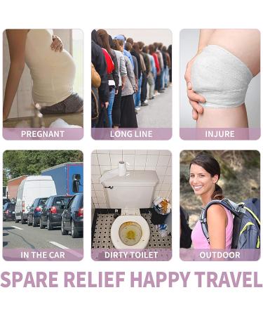 KPOKPO Female Urinal - Reusable Silicone Female Urination Device for Women - Portable Pee Funnel for Outdoor Activities and Camping - Buy Online on GoSupps.com