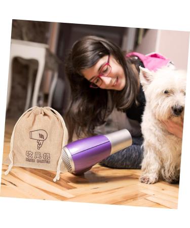 Ipetboom 2pcs for Air Home Draw Stuff Tool Fabric Bathroom Pouch Hairdryer Hair Hotel Soft Organizer - Buy Online on GoSupps.com