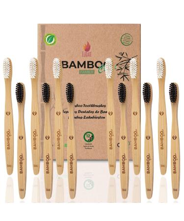 Bamboo Clean Kids bamboo toothbrushes for children soft bristles BPA-free natural and environmentally friendly bamboo toothbrushes set biodegradable and compostable (12)