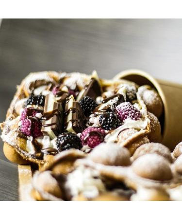 Happies Bubble Waffle Baking Mix Hong Kong and Asia Trendy Chocolate Bubblewaffle Batter Mix (1) - Buy Online on GoSupps.com