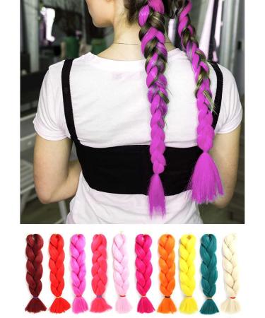 Xiaotu Long Curls Wig for Women | Afro Dark Root Copper-Red Wig - Perfect for Parties & Costumes - Buy Online on GoSupps.com