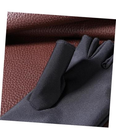 DOITOOL 5 Pair Gloves Uv Shield Glove Anti Uv Glove Manicure Glove Apparel Miss Elastic M Black - Buy Online on GoSupps.com