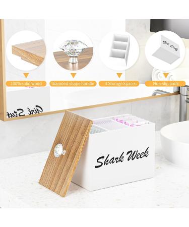 Buy Apoimna White Tampon Holder - Elegant Bathroom Organizer for Feminine Products & D cor | International Shipping - Buy Online on GoSupps.com