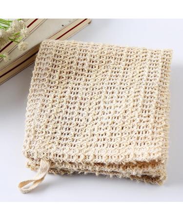 Premium 6-Part Cotton & Linen Soap Bag Set | Travel Bath Swim & Fitness Essentials - Buy Online on GoSupps.com