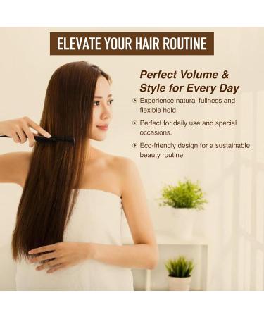Zero No Gas Volumizing Hair Spray - Flexible Hold & Instant Volume Hair Spray Free from Harsh Chemicals & Alcohol - Aerosol-Free Hair Spray for All Hair Types - 300ml - Buy Online on GoSupps.com