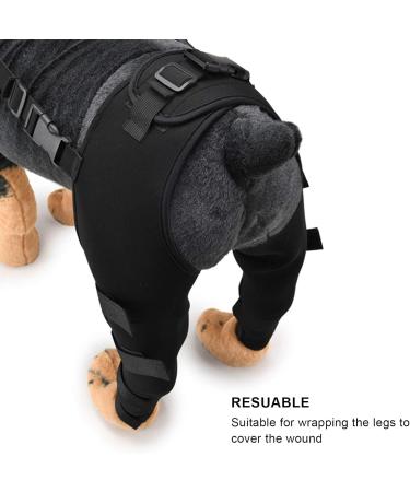 Premium Canine Recovery Knee Support Comfortable Leg Brace for Dogs in Red Medium Ideal for Post Surgery & Injury Protection (S) S Black - Buy Online on GoSupps.com