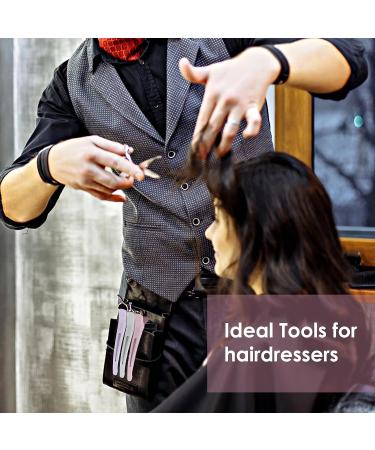 Shop Aimike 12 Morandi Hair Clips - No Trace Silicone Hairdresser Clamps for Thick & Thin Hair | Perfect for Styling & Cutting - Buy Online on GoSupps.com