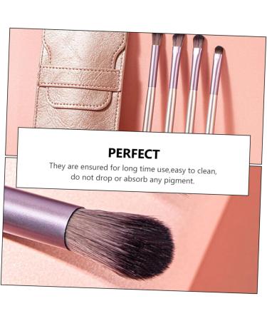 Baluue 1 4pcs Eye Makeup Brushes Eye Makeup Brush Kit Blush Makeup Brush Cosmetic Tool Plastic Pink medium Pink - Buy Online on GoSupps.com