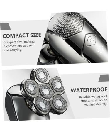 Buy 4 Sets Rechargeable Electric Shaver | Waterproof Travel Razor & Beard Trimmer - Personal Care Tool for Men - Buy Online on GoSupps.com