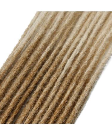 Handmade 20-Inch Thin Synthetic Dreadlock Extensions - 20 Strand Crochet Hair in MT27-613# - Soft Hip-Hop Style Braids for Women - Buy Online on GoSupps.com