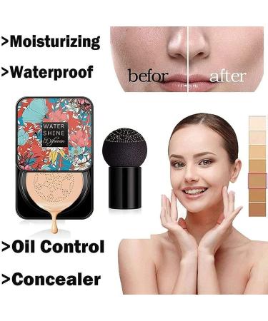MYSHELL Mushroom Head Air Cushion CC Cream Foundation - Moisturizing Nude Makeup Primer - Buy Online on GoSupps.com