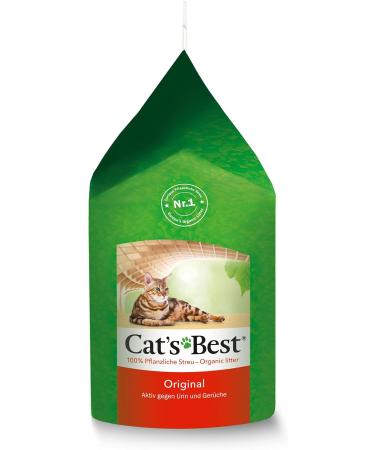 Cat's Best Original Cat Litter - 100% Vegetable Clumping Cat Litter with Maximum Suction Power 2.1 kg (Pack of 2) - Eco-Friendly & Effective - Buy Online on GoSupps.com