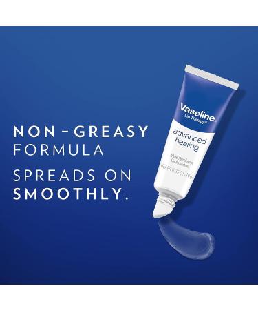 Vaseline Lip Therapy Lip Balm Tube - Advanced Healing - 0.35 oz - Pack of 1 - Buy Online on GoSupps.com