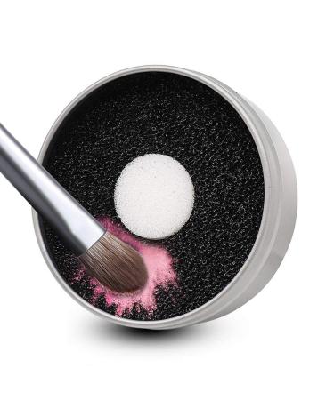 MSQ Color Removal Sponge Makeup Brush Cleaning Box Makeup Brush Quick Cleaner Sponge Quick Cleaner Sponge Remove Shadow Color from Makeup Brushes -Without Chemicals