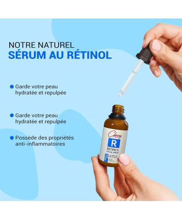 S rum v g talien au r tinol pour le visage - S rum anti- ge l'acide hyaluronique vitamine E et aloe vera pour lutter contre les rides les taches de vieillesse les taches pigmentaires les ridules - Buy Online on GoSupps.com