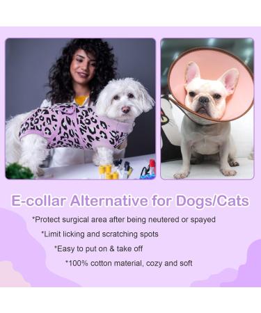 Kuoser Dog Body for Post-Op Recovery | Breathable & Comfortable E-Collar Alternative for Male & Female Dogs | Anti-Lick Surgery Body XL Purple - Buy Online on GoSupps.com